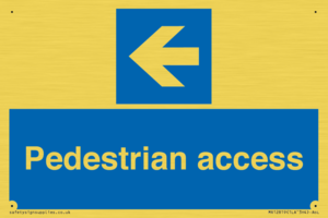 Pedestrian access